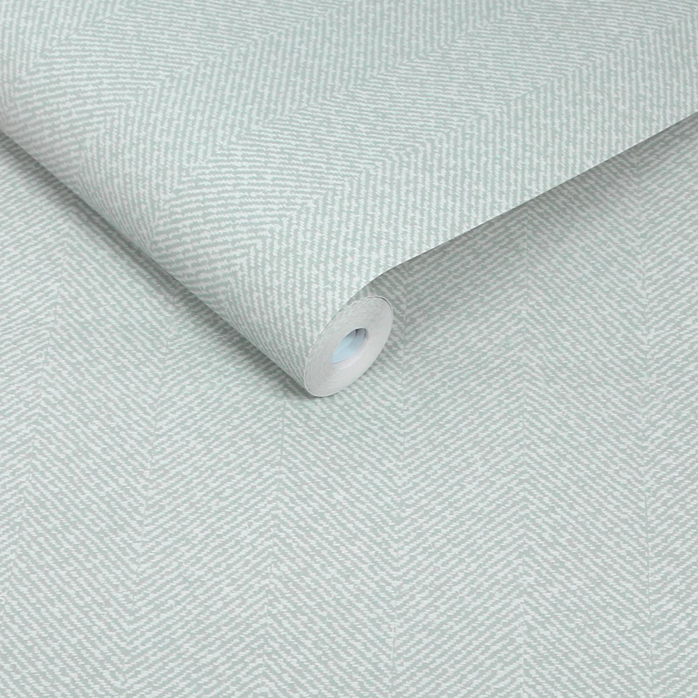 Sophie Allport Herringbone Texture Morning Fog Wallpaper - 146838_ROLLSHOT_HERRINGBONE TEXTURE MORNING FOG_01.jpg
