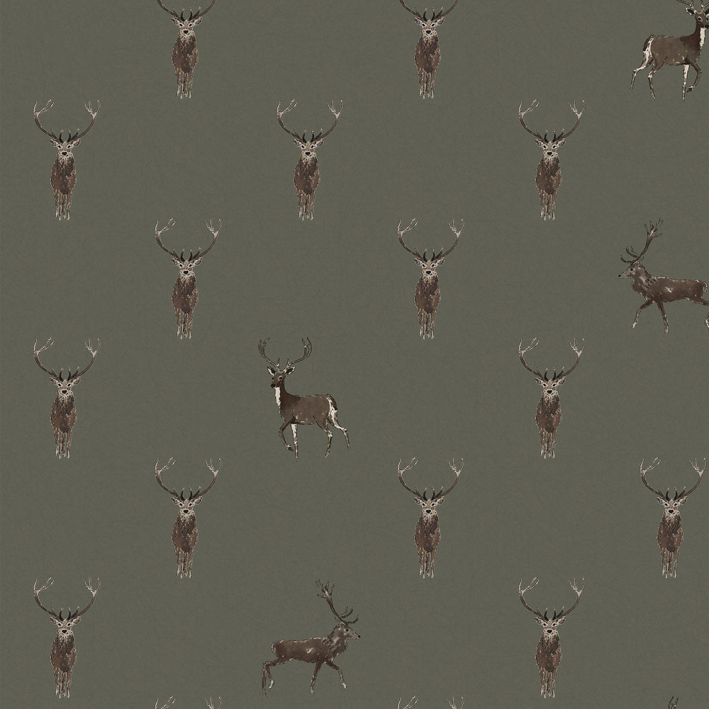 Sophie Allport Highland Stag Charcoal Wallpaper - 146854_TILE_HIGHLAND STAG CHARCOAL_01.jpg