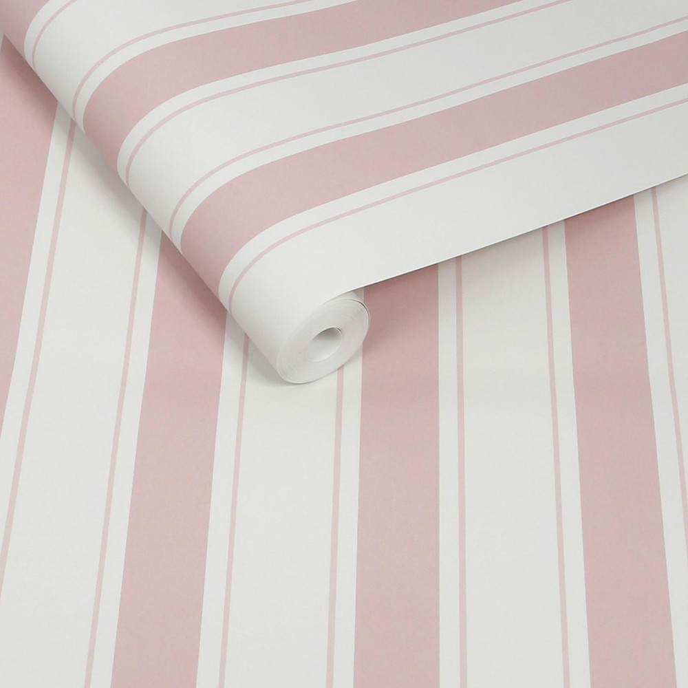 Sophie Allport Oundle Stripe Cottesmore Blush Wallpaper - 146846_ROLLSHOT_OUNDLE STRIPE COTTESMORE BLUSH_01.jpg