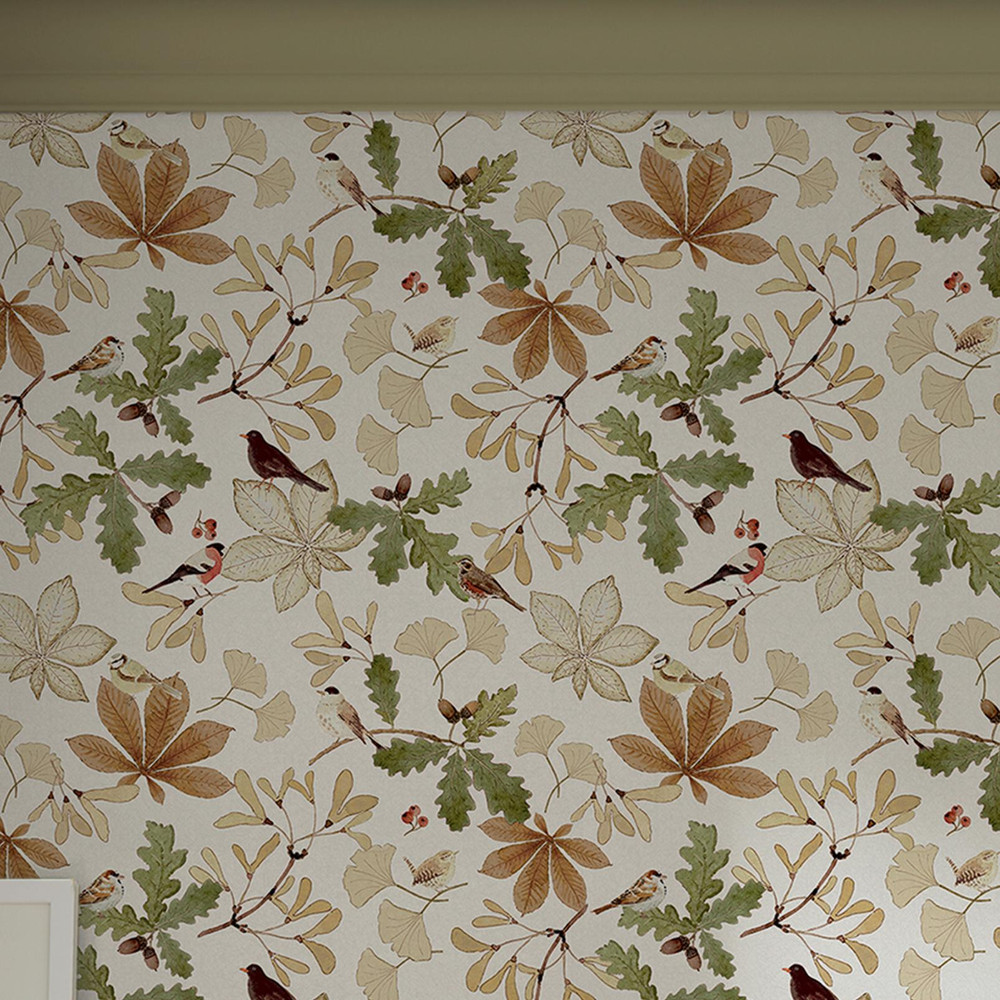 Sophie Allport Orchard Birds Warm Sand Wallpaper - 146852_ROOMSET_ORCHARD BIRDS WARM SAND_02.jpg