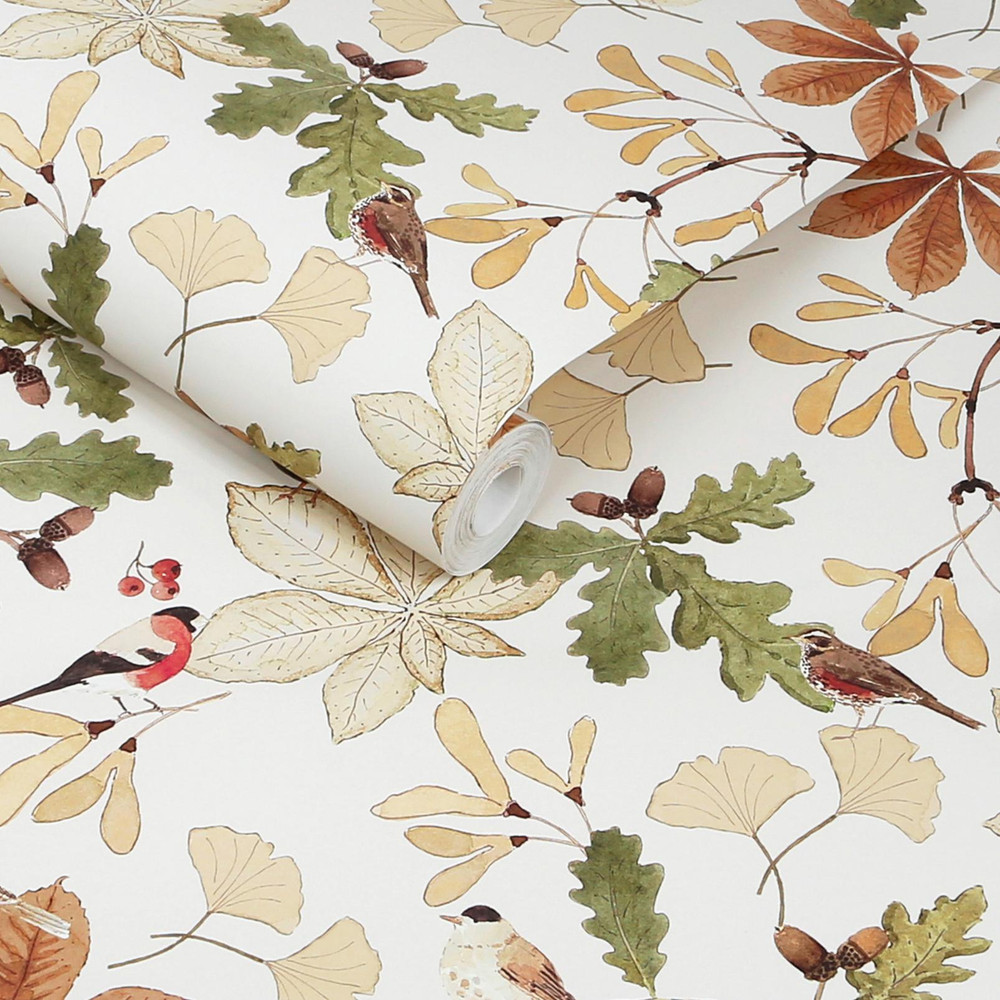 Sophie Allport Orchard Birds Warm Sand Wallpaper - 146852_ROLLSHOT_ORCHARD BIRDS WARM SAND_01.jpg