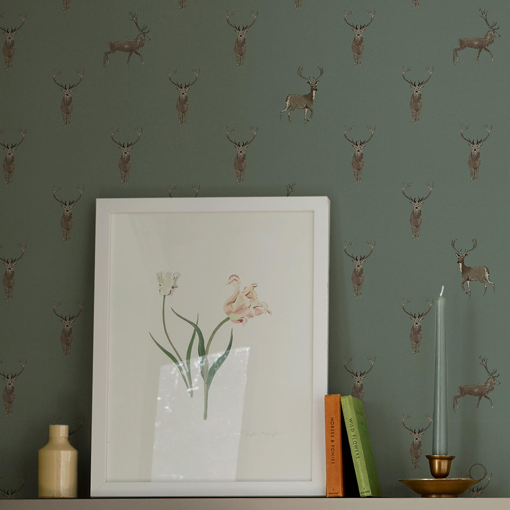 Sophie Allport Highland Stag Dark Heritage Teal Wallpaper - 146853_ROOMSET_HIGHLAND STAG DARK HERITAGE TEAL_02.jpg