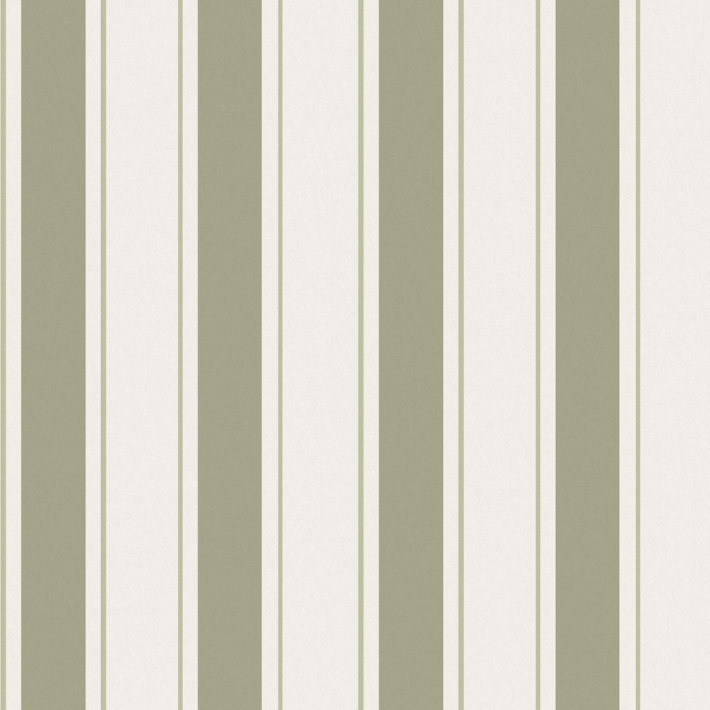 Sophie Allport Oundle Stripe Mossbank Green Wallpaper - 146844_TILE_OUNDLE STRIPE MOSSBANK GREEN_01.jpg