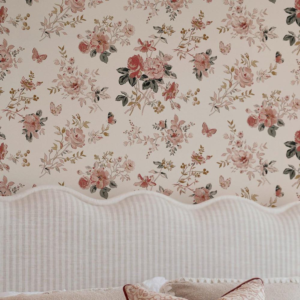 Sophie Allport Vintage Rose Chalk Blush Wallpaper - 146842_ROOMSET_VINTAGE ROSE CHALK BLUSH_02.jpg