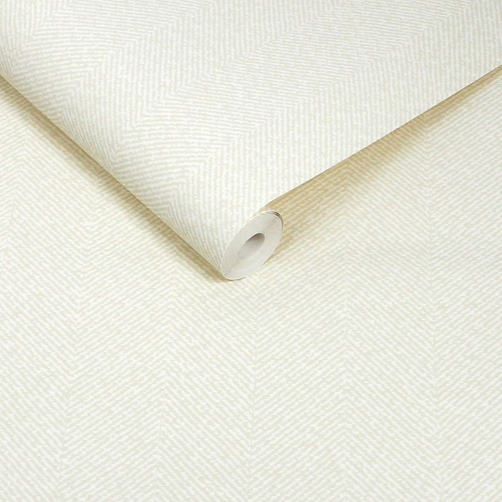 Sophie Allport Herringbone Texture Uppingham Grey Wallpaper - 146839_ROLLSHOT_HERRINGBONE TEXTURE UPPINGHAM GREY_01.jpg
