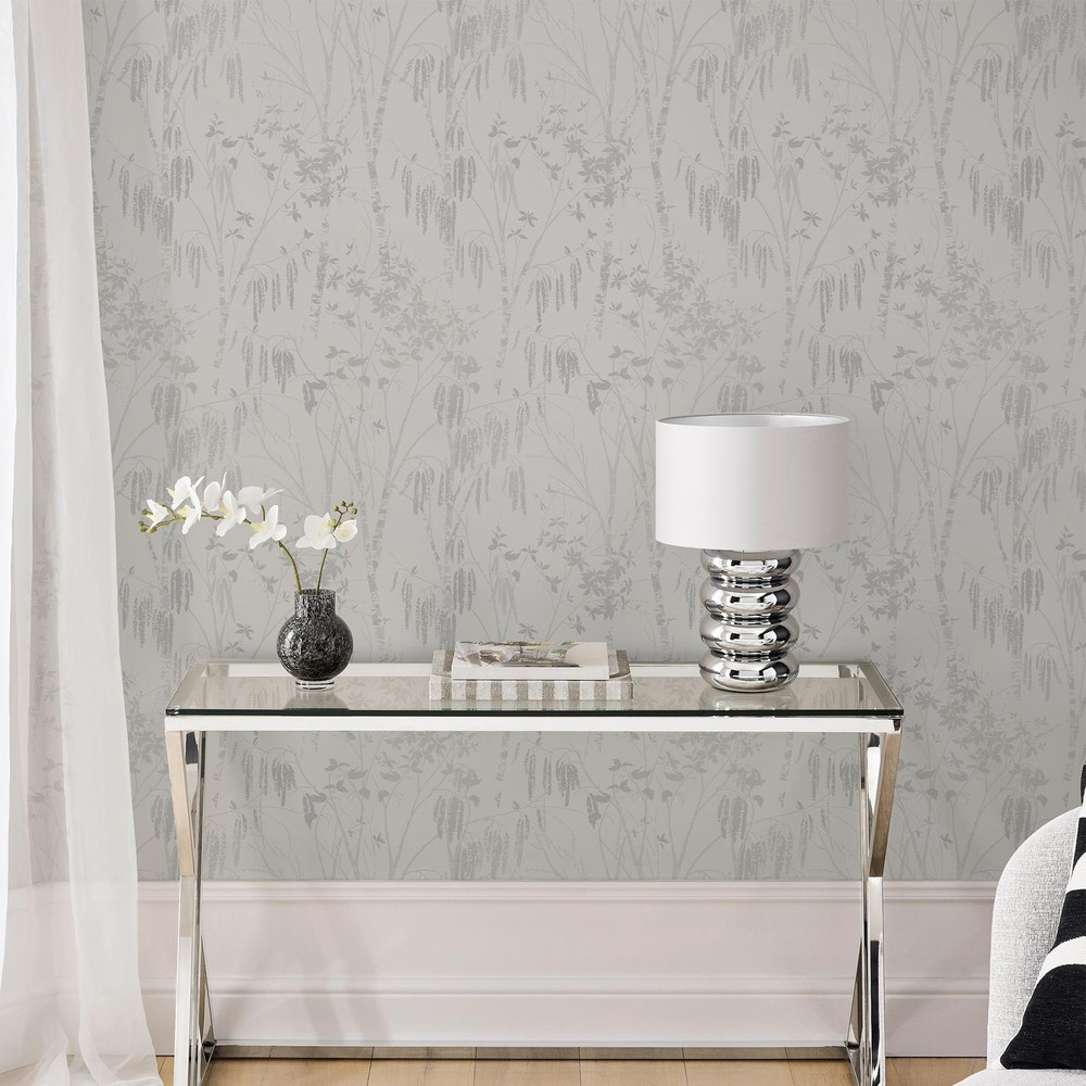 Next Luxe Fiorire Gilver Wallpaper - 146902_ROOMSET_FIORIRE GILVER GREY_01.jpg