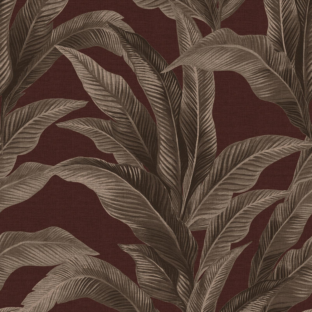 Next Glamtique Leaf Damson Wallpaper - 146891_TILE_GLAMTIQUE LEAF DAMSON_02.jpg