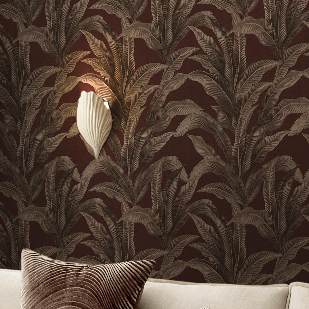 Next Glamtique Leaf Damson Wallpaper - 146891_ROOMSET_GLAMTIQUE LEAF DAMSON_05.jpg