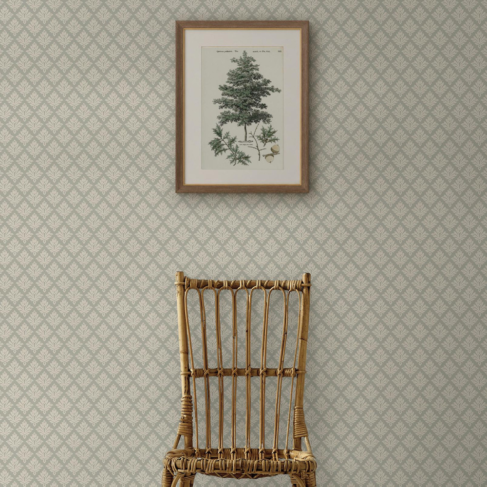 Martha Stewart Artisan Floral Fennel Seed Wallpaper - 146814_ROOMSET_ARTISAN FLORAL FENNEL SEED_02.jpg