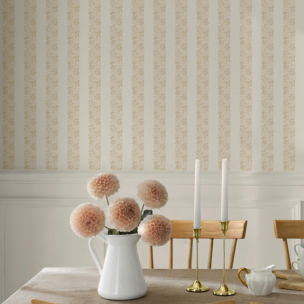 Martha Stewart Heritage Garden Stripe Antique Gold Wallpaper - 146820_ROOMSET_HERITAGE GARDEN STRIPE ANTIQUE GOLD_02.jpg