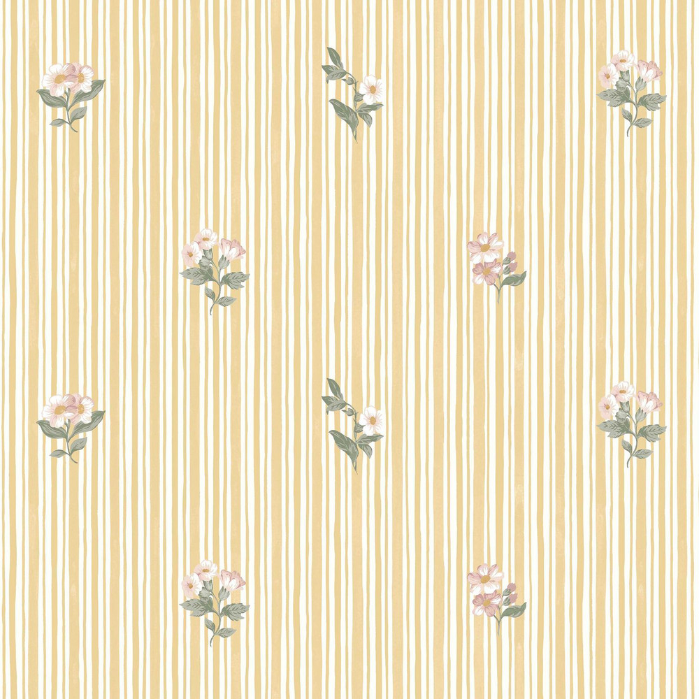 Martha Stewart Garden Stripe Ochre Wallpaper - 146816_TILE_GARDEN STRIPE OCHRE_01.jpg