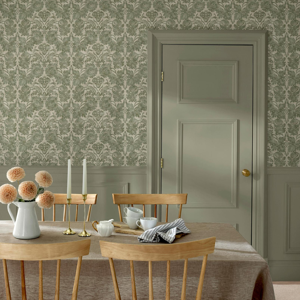 Martha Stewart Florentine Moss Wallpaper - 146799_ROOMSET_FLORENTINE MOSS_01.jpg