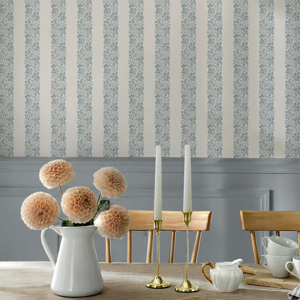 Martha Stewart Heritage Garden Stripe Tarn Wallpaper - 146818_ROOMSET_HERITAGE GARDEN STRIPE TARN_02.jpg