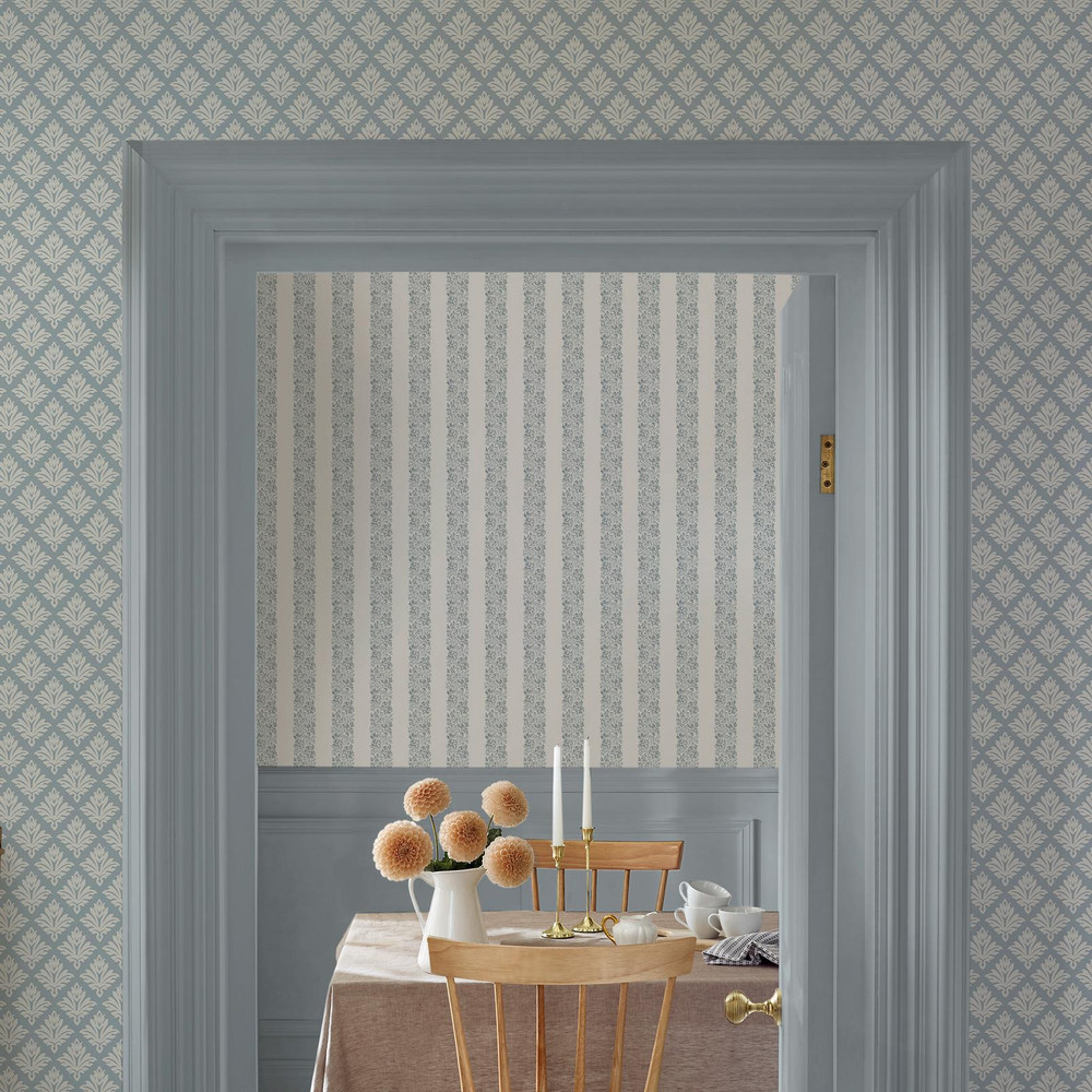Martha Stewart Heritage Garden Stripe Tarn Wallpaper - 146818_ROOMSET_HERITAGE GARDEN STRIPE TARN_04.jpg
