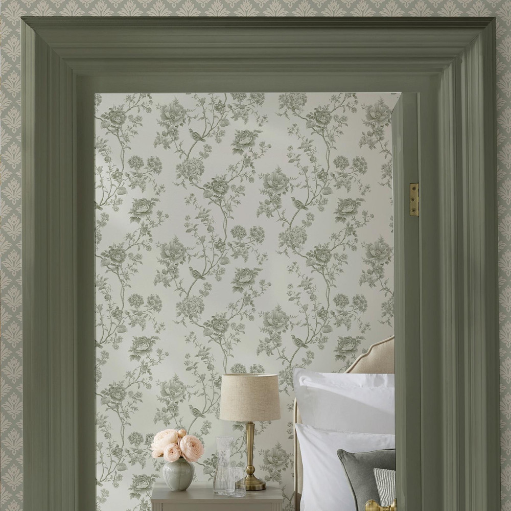 Martha Stewart Floral Vine Moss Wallpaper - 146808_ROOMSET_FLORAL VINE MOSS_02.jpg