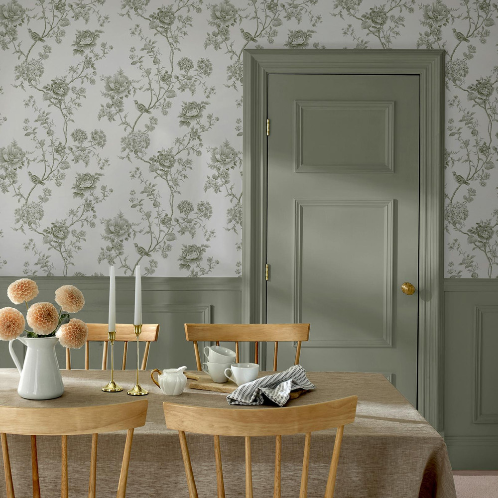 Martha Stewart Floral Vine Moss Wallpaper - 146808_ROOMSET_FLORAL VINE MOSS_01.jpg