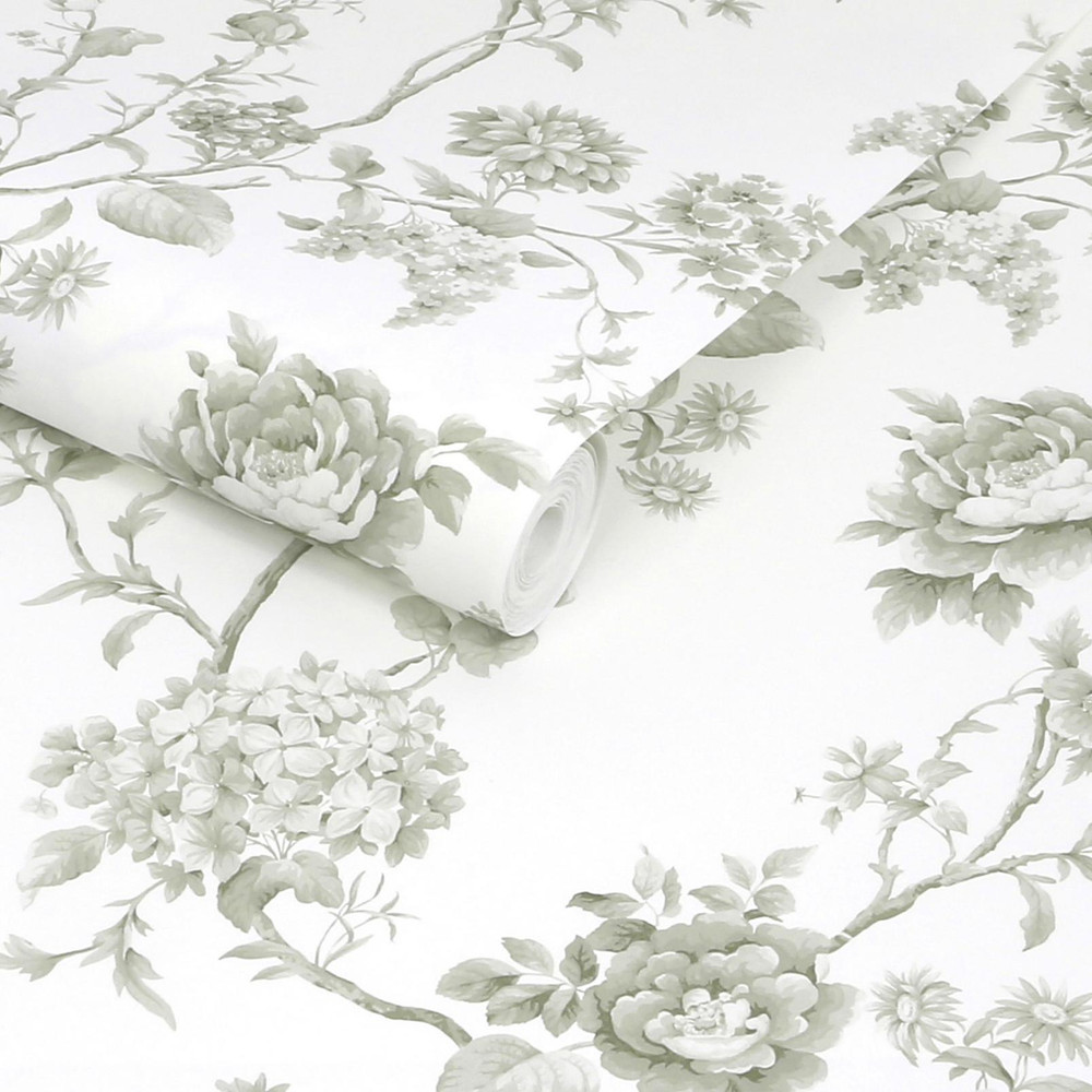 Martha Stewart Floral Vine Moss Wallpaper - 146808_ROLLSHOT_FLORAL VINE MOSS_01.jpg