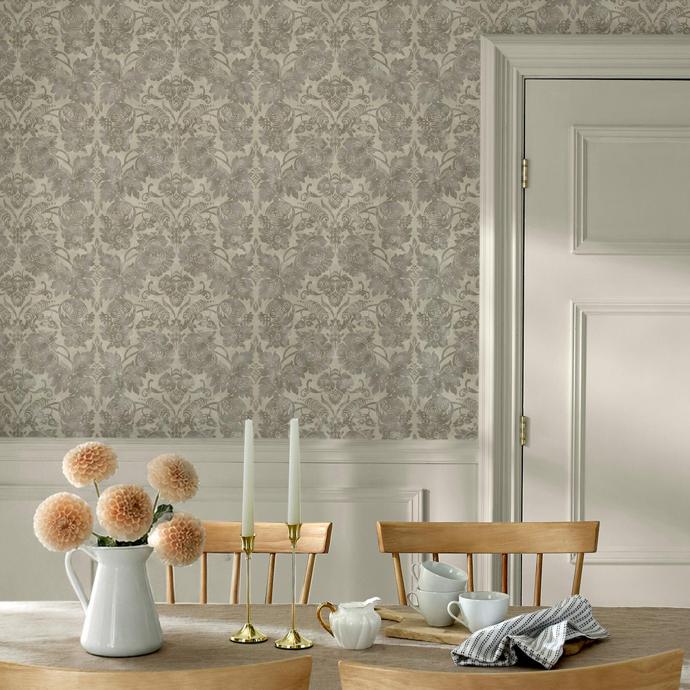 Martha Stewart Florentine Taupe Wallpaper - 146801_ROOMSET_FLORENTINE TAUPE_01.jpg