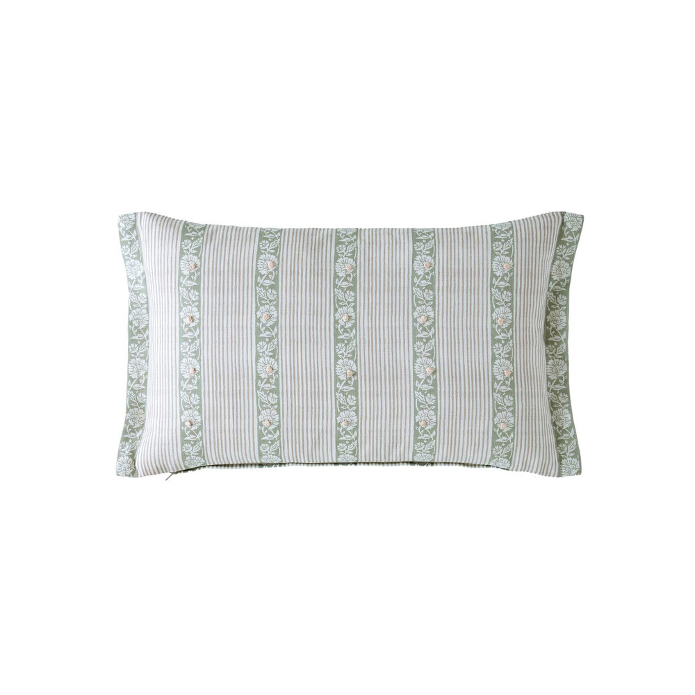 Laura Ashley Semington Sage Green Cushion - LASEMING0142_MAINTILE_SEMINGTON_CHAMBRAY_BLUE_CUSHION_01.jpg