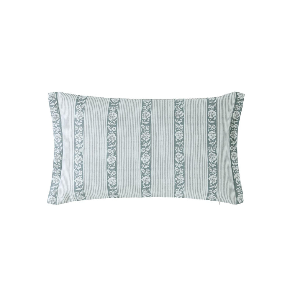 Laura Ashley Semington Chambray Blue Cushion - LASEMING0242_BACK_SEMINGTON_CHAMBRAY_BLUE_CUSHION_01.jpg