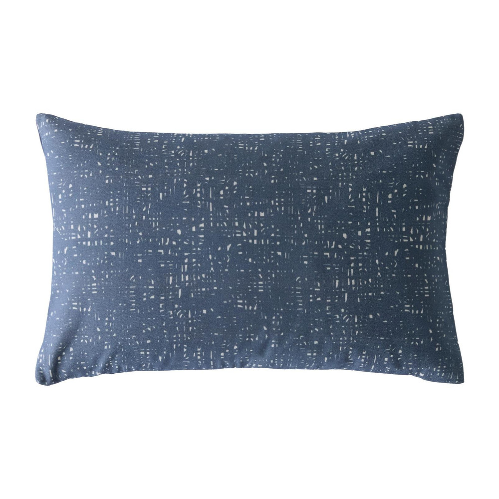 Orla Kiely Floret Dandelion Denim Cushion - OKFLORET0242_BACK_FLORET_BUBBLEGUM_DANDELION_DENIM_CUSHION_01.jpg