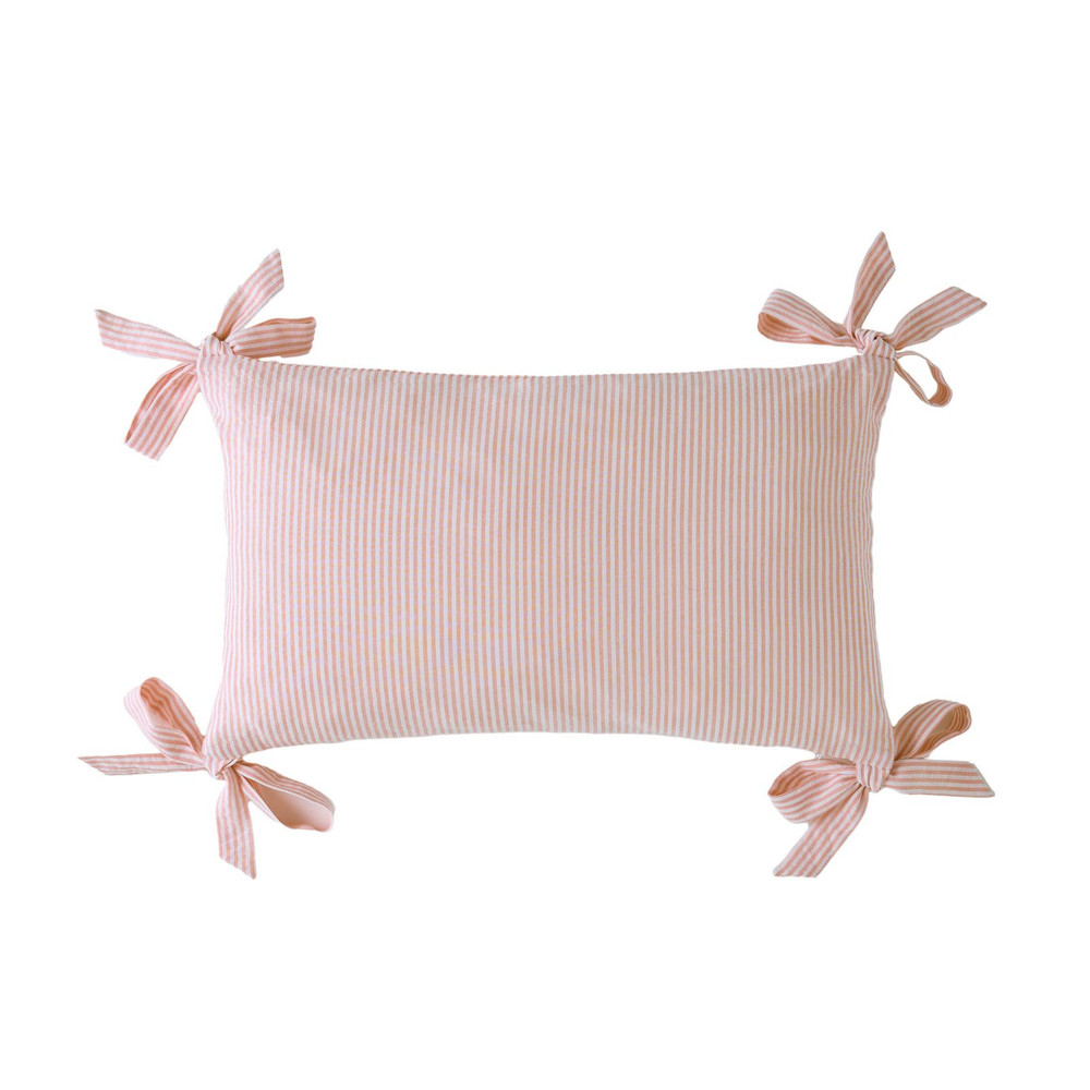 Laura Ashley Flaxley Stripe Pink Cushion - LAFLAX0142_MAINTILE_FLAXLEY_STRIPE_PINK_CUSHION_01.jpg