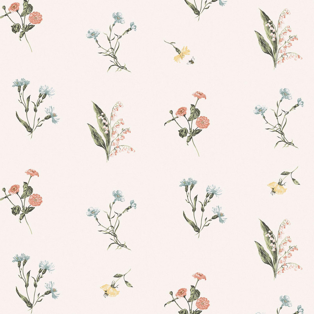 Laura Ashley Cornflower Multi Wallpaper - 146953_TILE_CORNFLOWER MULTI_01.jpg