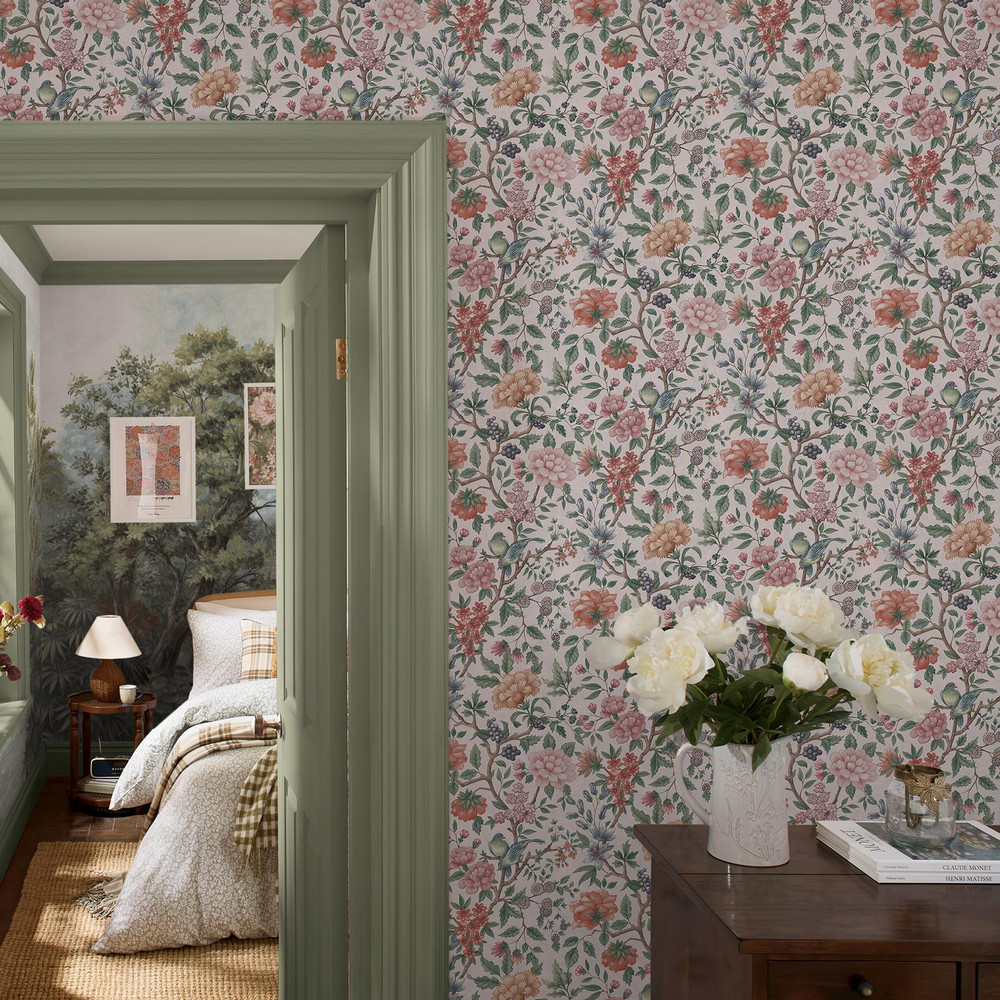 Laura Ashley Ellenbrook Multi Wallpaper - 146954_ROOMSET_ELLENBROOK MULTI_01.jpg