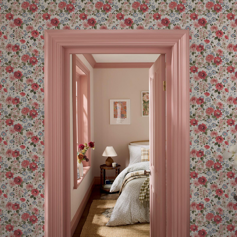 Laura Ashley Maryfield Multi Wallpaper - 146951_ROOMSET_MARYFIELD MULTI_01.jpg
