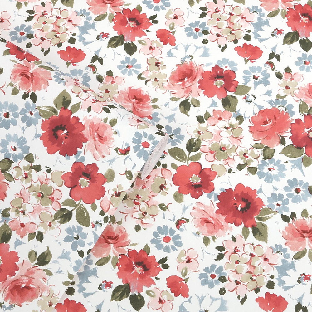 Laura Ashley Maryfield Multi Wallpaper - 146951_ROLLSHOT_MARYFIELD MULTI_01.jpg