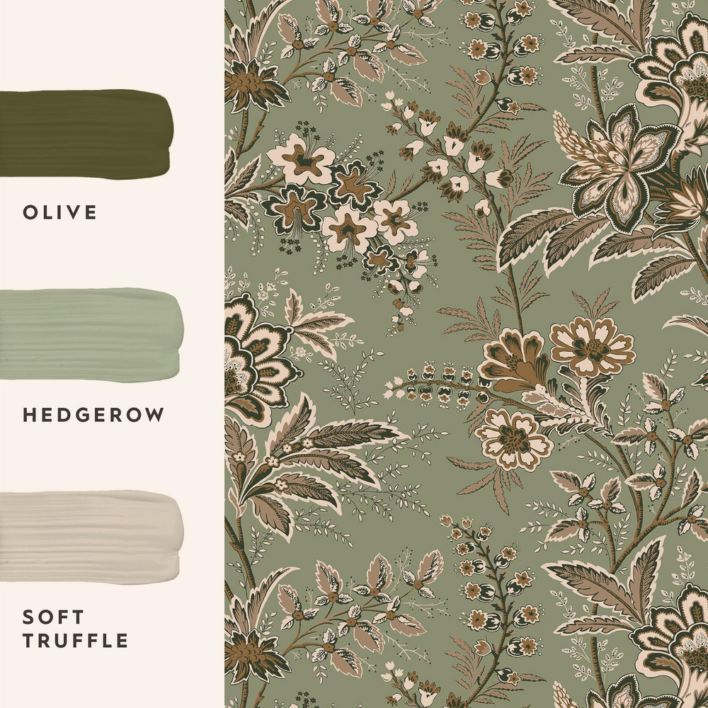 Laura Ashley Marlbrook Sage Green Wallpaper - 146962_FLATLAY_MARLBROOK SAGE GREEN_01.jpg