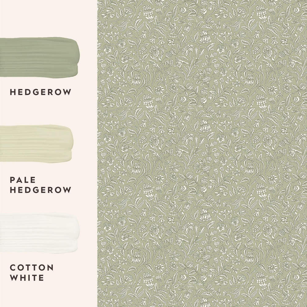 Laura Ashley Elmdon Sage Green Wallpaper - 146957_FLATLAY_ELMDON SAGE GREEN_01.jpg