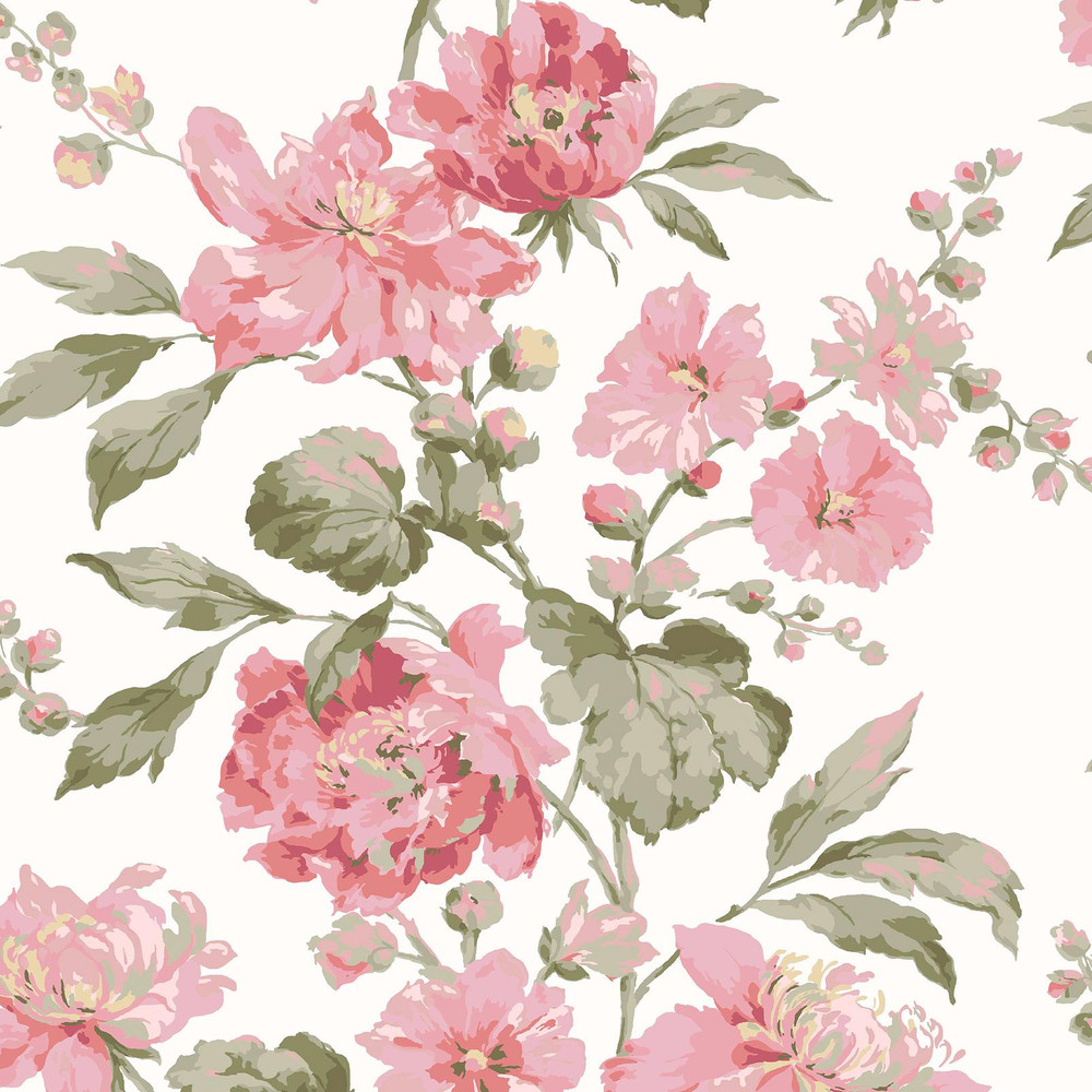 Laura Ashley Romilly Pink Wallpaper - 146949_TILE_ROMILLY PINK_01.jpg