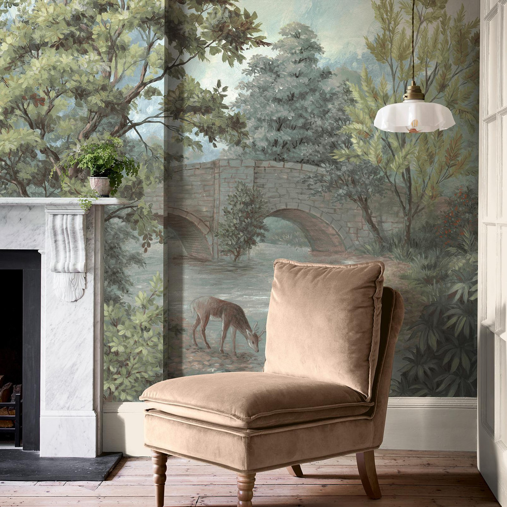 Laura Ashley Elmbridge Dark Hedgerow Bespoke Mural - 149072_ROOMSET_01_ELMBRIDGE DARK HEDGEROW.jpg