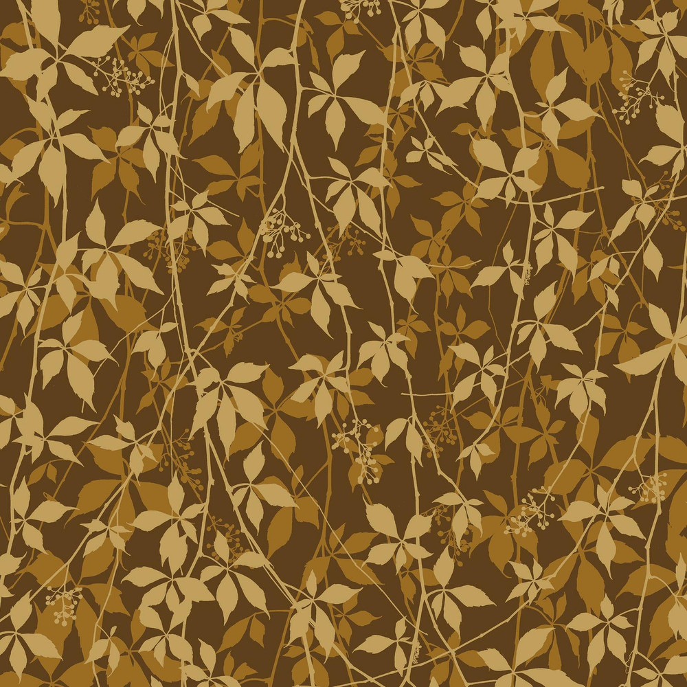 Clarissa Hulse Virginia Creeper Ochre & Gold Wallpaper - 147007_TILE_VIRGINIA CREEPER_OCHRE & GOLD_01.jpg