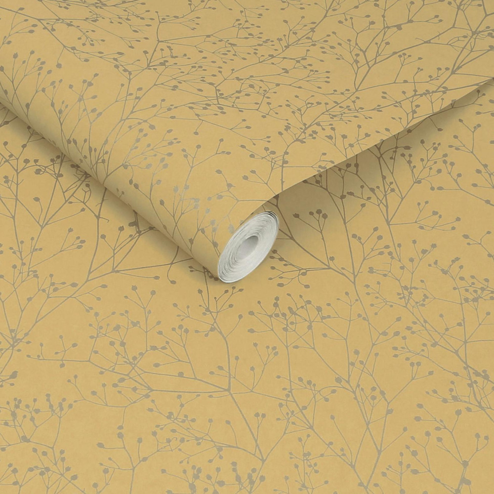 Clarissa Hulse Gypsophila Primrose & Pewter Wallpaper - 146992_ROLLSHOT_GYPSOPHILA PRIMROSE & PEWTER_01.jpg