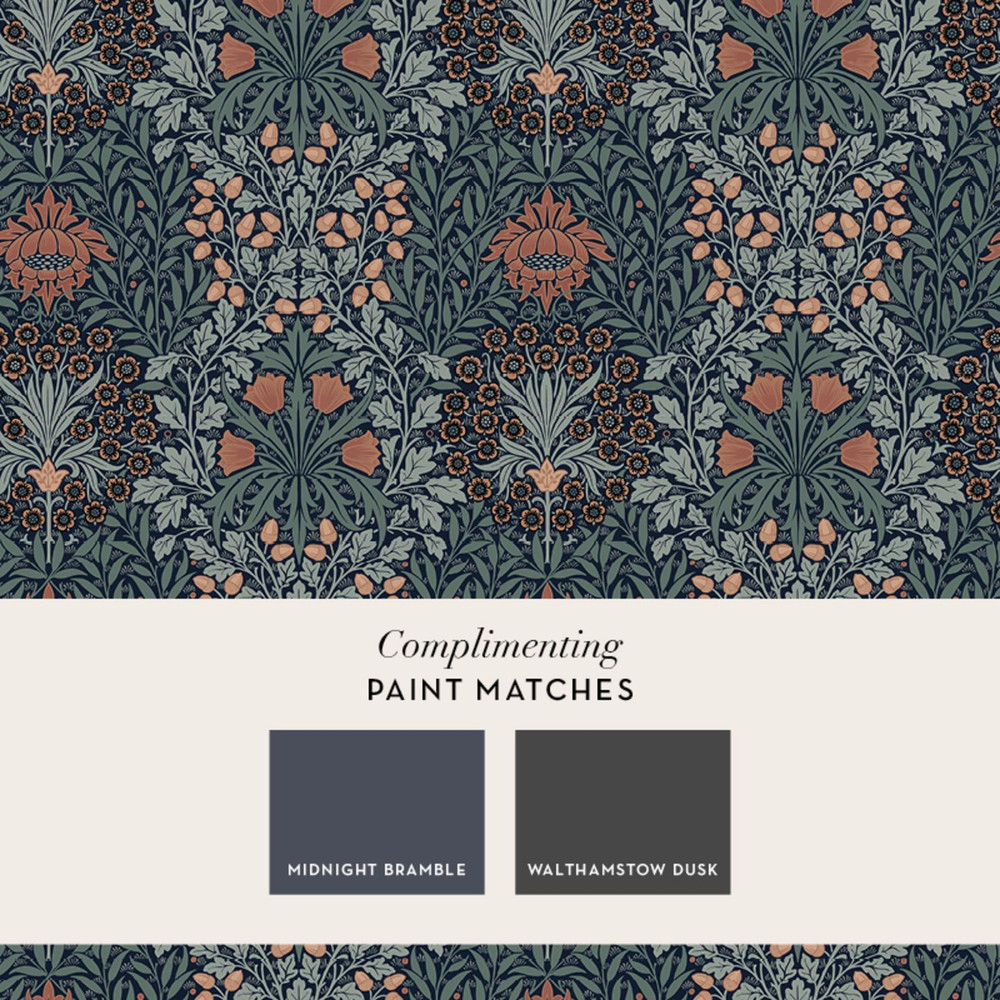 Oak & Willow Ink Blue Wallpaper - 147064_FLATLAY_OAK & WILLOW INK BLUE_01.jpg