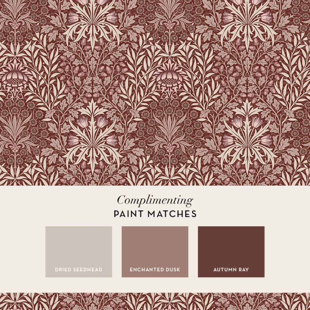 Oak & Willow Damson Wallpaper - 147061_FLATLAY_OAK & WILLOW DAMSON_01.jpg