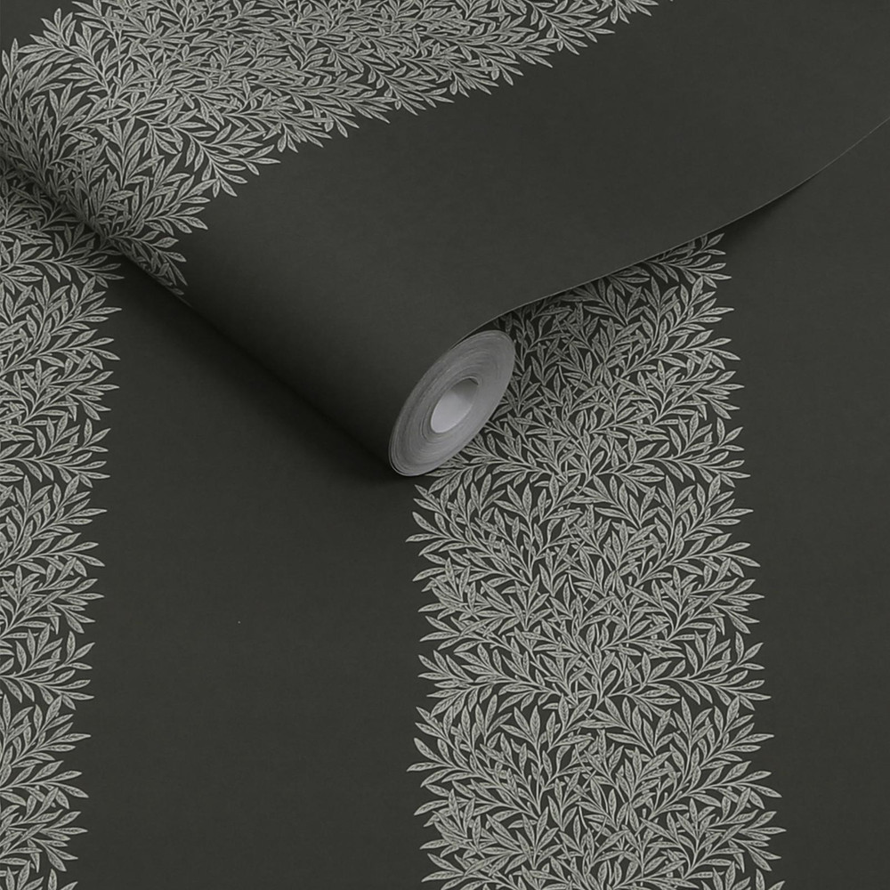 Willow Stripe Charcoal Wallpaper - 147080_ROLLSHOT_WILLOW STRIPE CHARCOAL_01.jpg