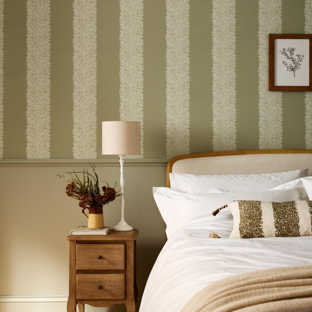 Willow Stripe Sage Wallpaper - 147077_ROOMSET_WILLOW STRIPE SAGE_01.jpg