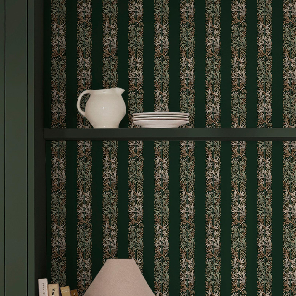 Love Is Enough Stripe Privet Green Wallpaper - 147073_ROOMSET_LOVE IS ENOUGH STRIPE PRIVET GREEN_01.jpg