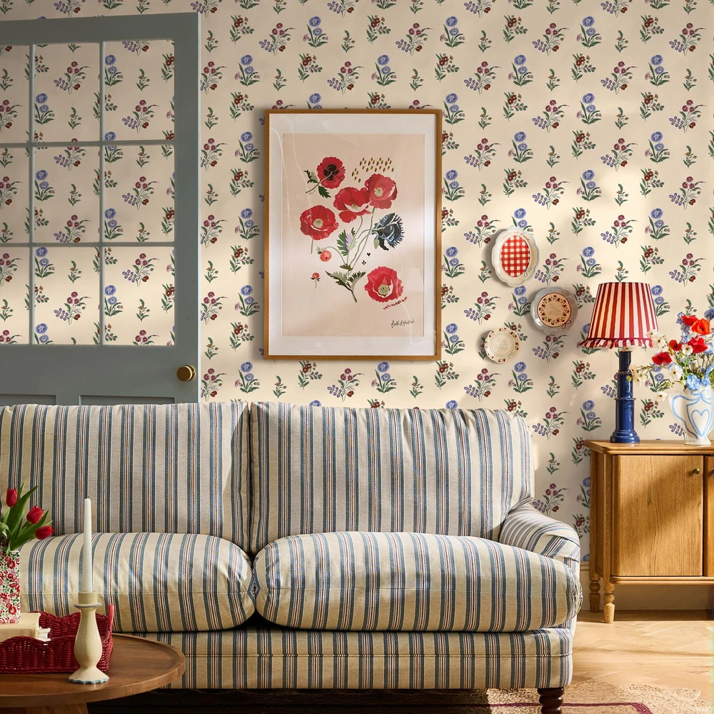 Cath Kidston Flutter Bunches Multi Wallpaper - 149121_ROOMSET_FLUTTER BUNCHES MULTI_01.jpg