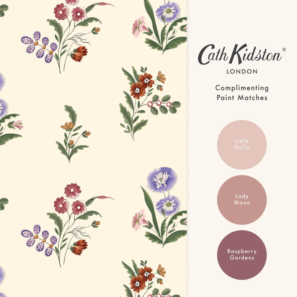 Cath Kidston Flutter Bunches Multi Wallpaper - 149121_FLATLAY_FLUTTER BUNCHES MULTI_01.jpg