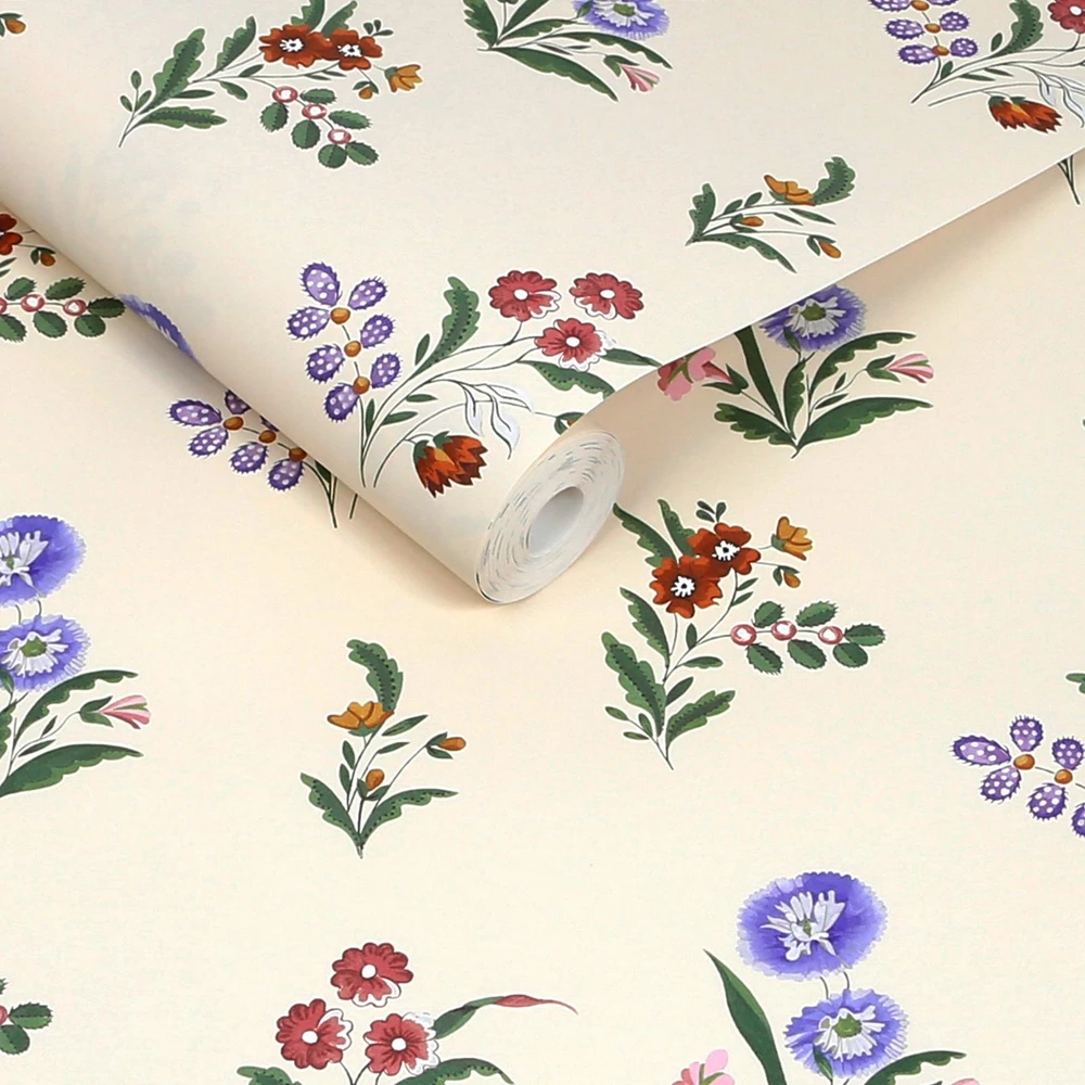 Cath Kidston Flutter Bunches Multi Wallpaper - 149121_ROLLSHOT_FLUTTER BUNCHES MULTI_01.jpg