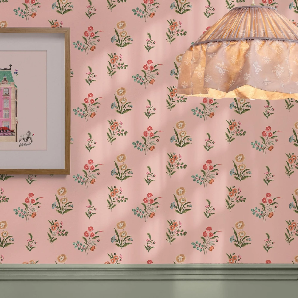 Cath Kidston Flutter Bunches Pink Wallpaper - 149123_ROOMSET_FLUTTER BUNCHES PINK_02.jpg