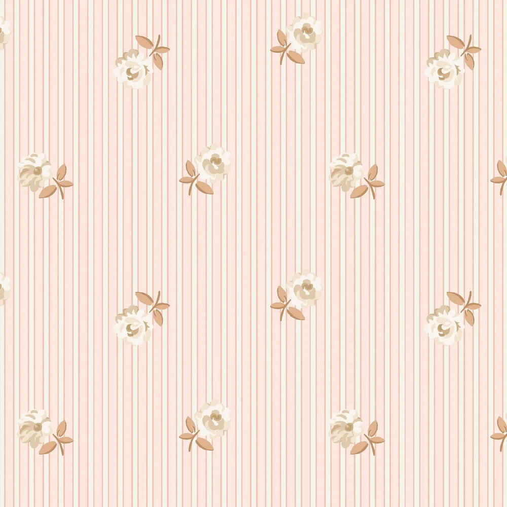 Cath Kidston Rose Spaced Stripe Pink Wallpaper - 149133_TILE_ROSE SPACED STRIPE PINK_01.jpg