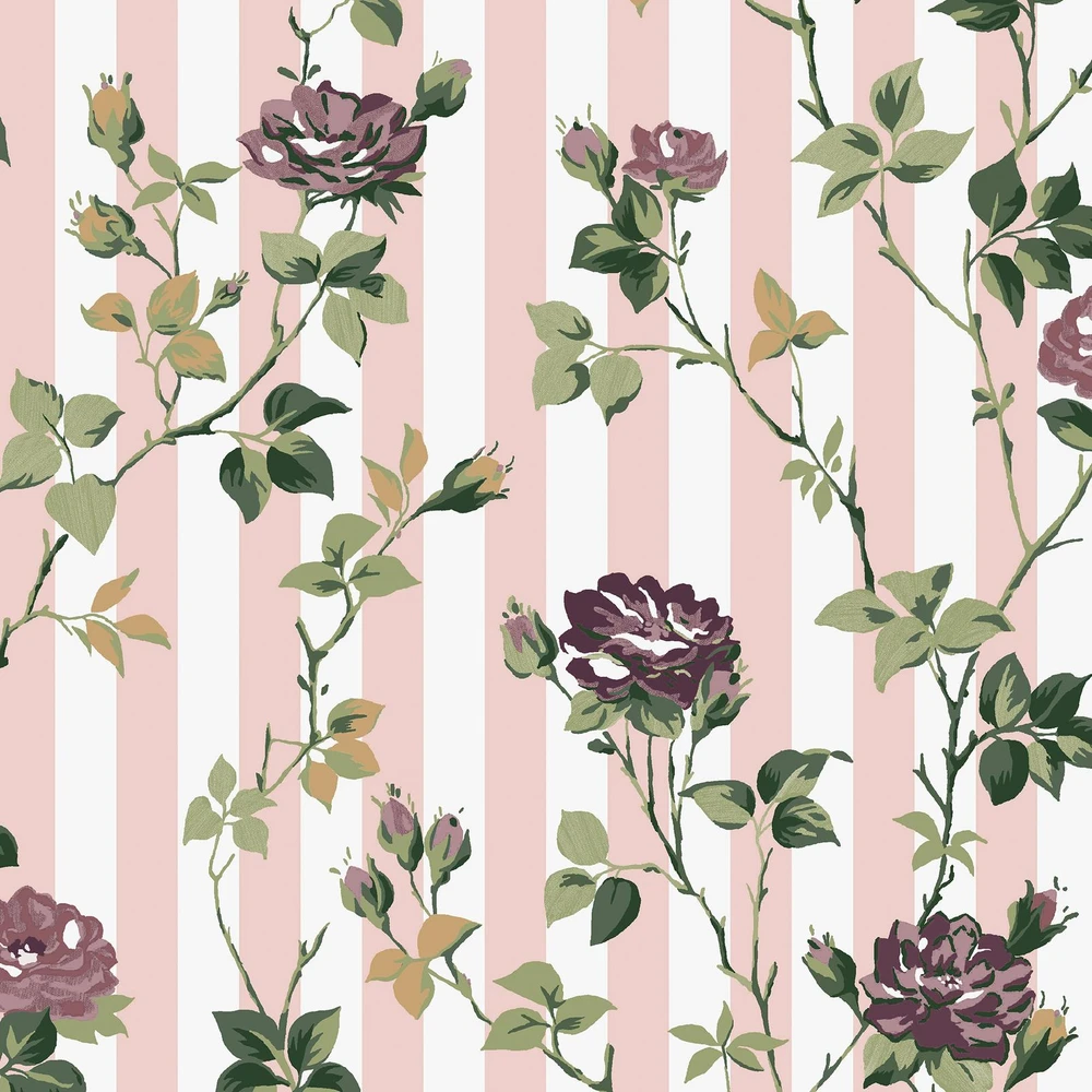 Cath Kidston Climbing Rose Pink and Mauve Wallpaper - 149130_TILE_CLIMBING ROSE PINK AND MAUVE_01.jpg