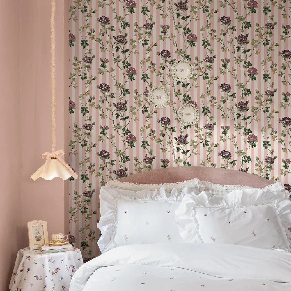 Cath Kidston Climbing Rose Pink and Mauve Wallpaper - 149130_ROOMSET_CLIMBING ROSE PINK AND MAUVE_02.jpg