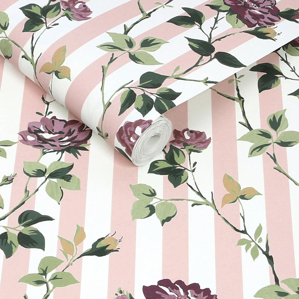 Cath Kidston Climbing Rose Pink and Mauve Wallpaper - 149130_ROLLSHOT_CLIMBING ROSE PINK AND MAUVE_01.jpg