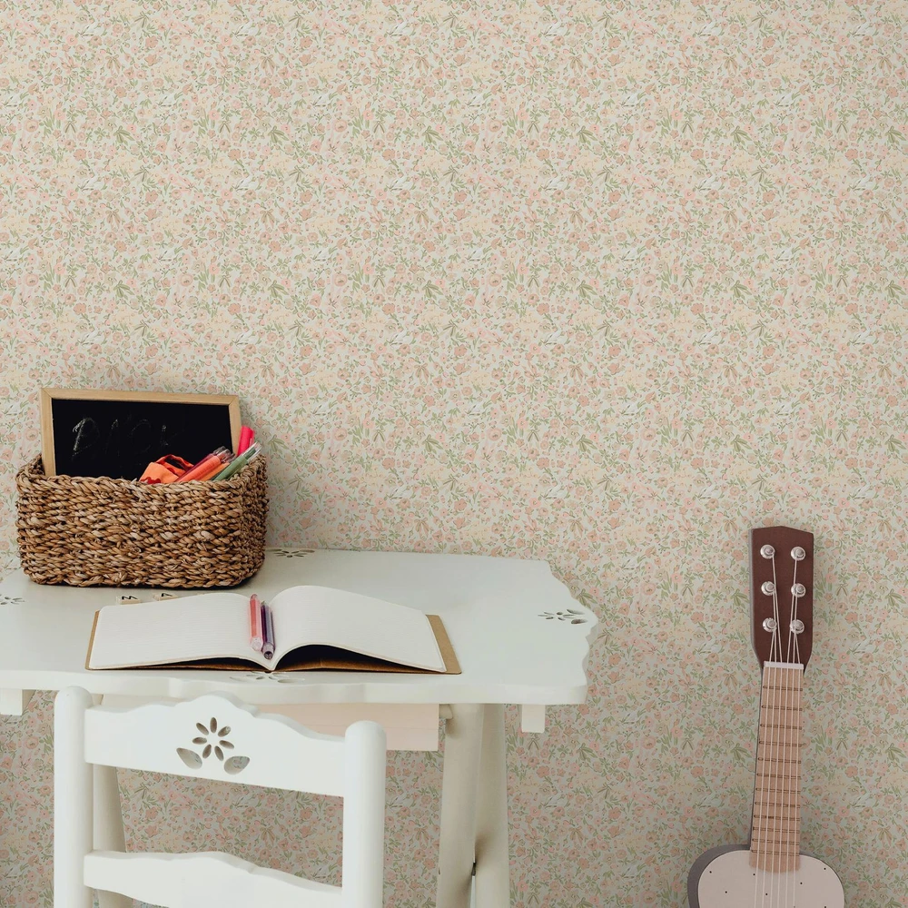 Cath Kidston Harmony Ditsy Rose Pink Wallpaper - 149147_ROOMSET_HARMONY DITSY ROSE PINK_02.jpg